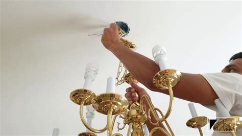 replacing a chandelier